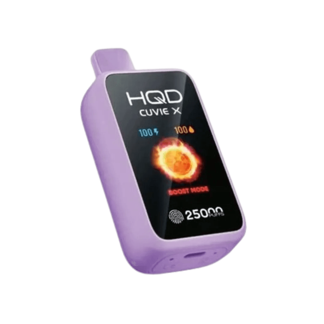 HQD Cuvie X Blue Raspberry Grape 25 000 Puffs Disposable Vape