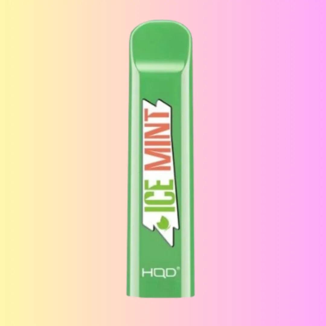 Ice Mint HQD Cuvie v1 Disposable Vape 300 Puffs vape