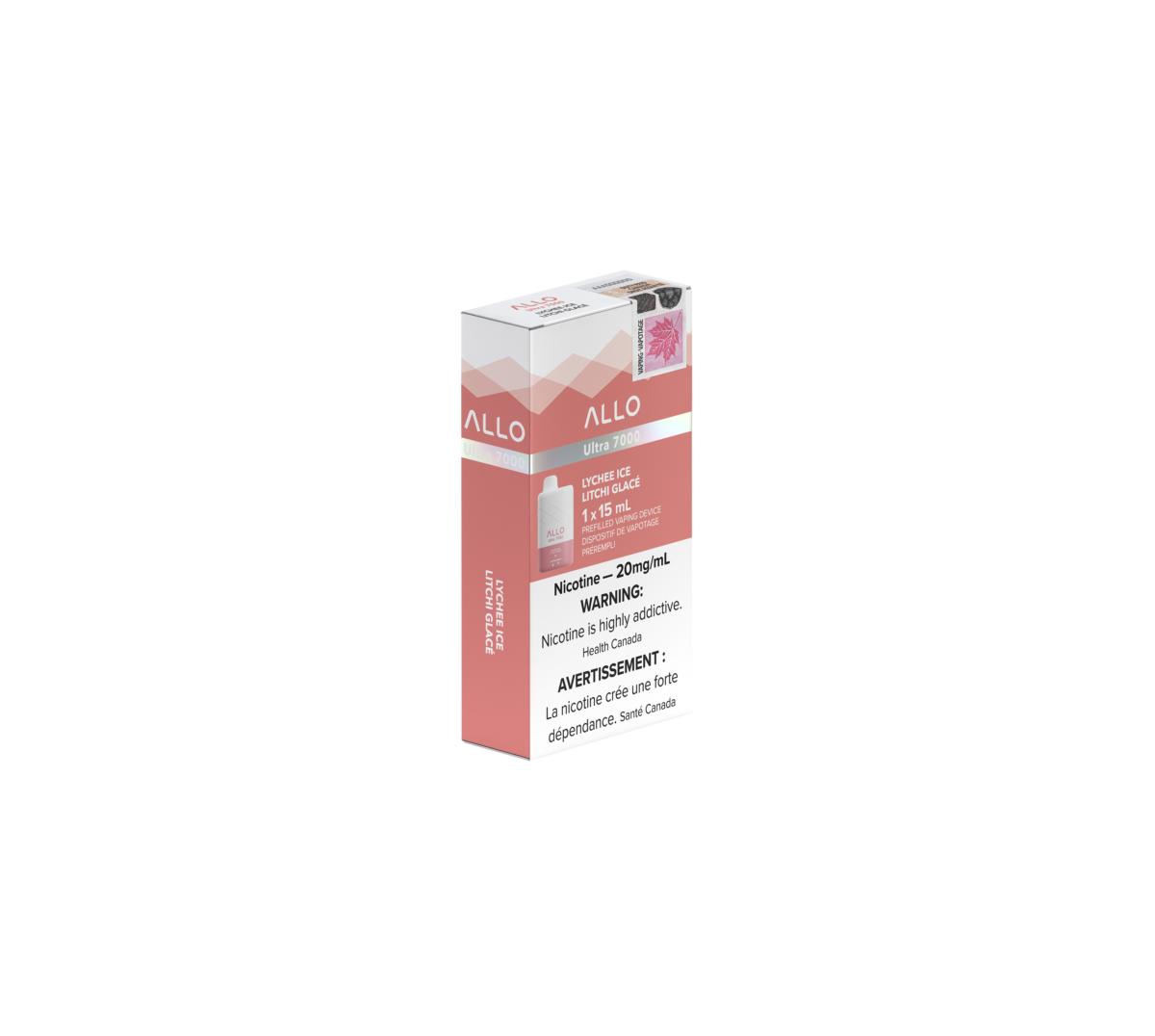 LycheeIce20mgU7000 Singlepack