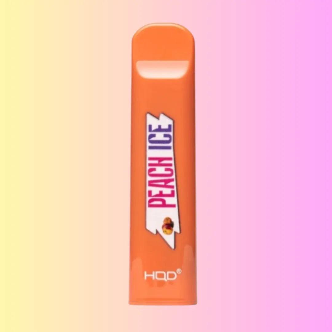 Peach Ice HQD Cuvie v1 Disposable Vape 300 Puffs vape