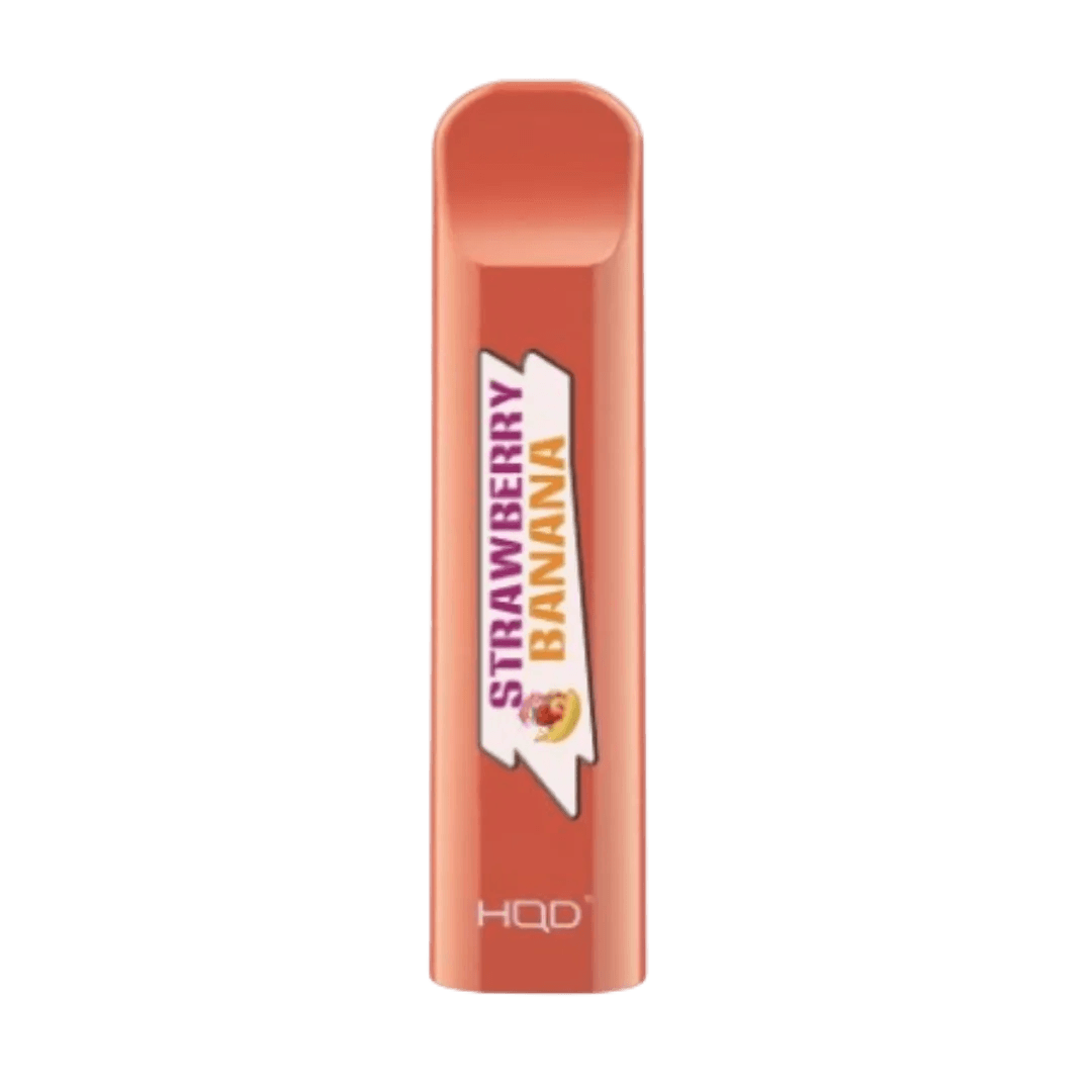 Strawberry Banana HQD Cuvie v1 Disposable Vape 300 Puffs disposable